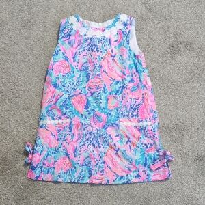 Lilly Pulitzer Vibrant Blue and Pink Dress